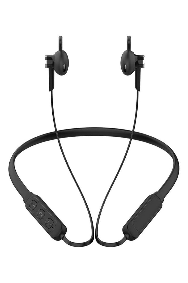 Celebrat A16 Stereo Bluetooth Wireless Neckband Headset Sport Earphones - Up to 15 hours of playtime - Black - Image 1
